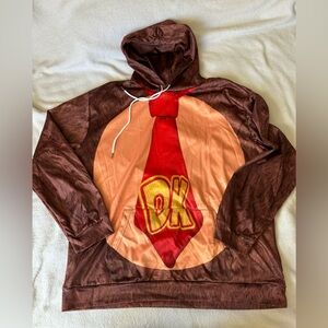 Donkey Kong Sweatshirt Hoodie Size 2XL